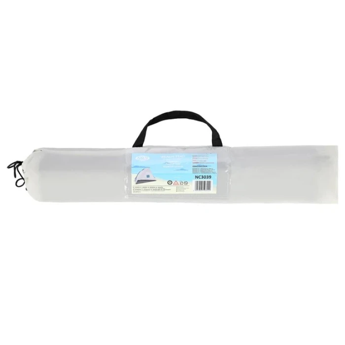 Палатка NILS CAMP NC3039, 105 х 210 х 110 см, серо-голубая