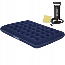 Матрас надувной с насосом Bestway 67002-62002 191 х 137 х 22 см, синий