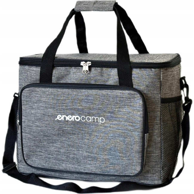 Термосумка ENEROCAMP 28 л, 37x29x28,5 см, серая