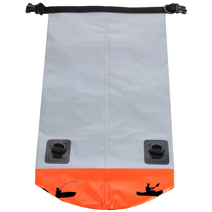 Герморюкзак NILS CAMP NC17108 25 л серо-оранжевый.