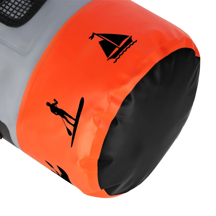 Герморюкзак NILS CAMP NC17108 25 л серо-оранжевый.