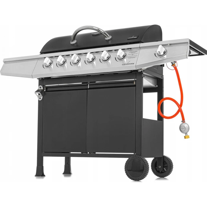 Газовый гриль LEHMANN VEGAS 12.8 kW 33.5 см x 72 см