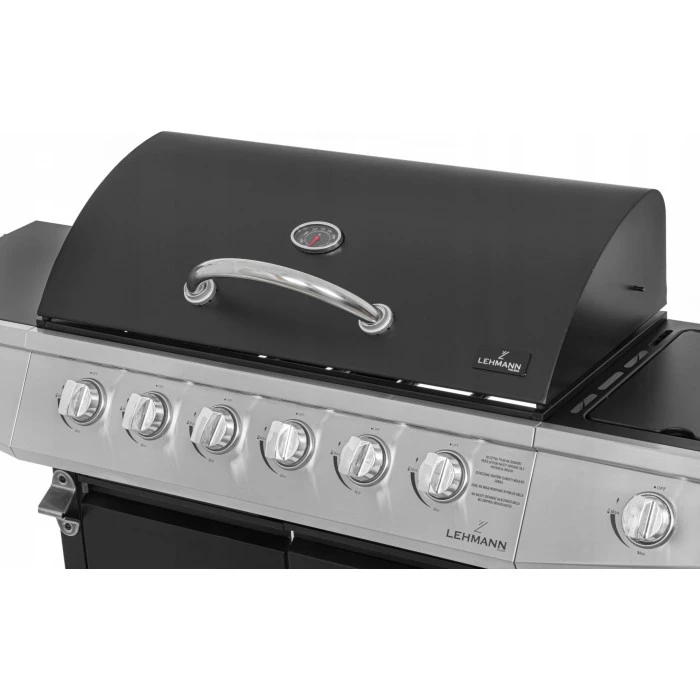 Газовый гриль LEHMANN VEGAS 12.8 kW 33.5 см x 72 см