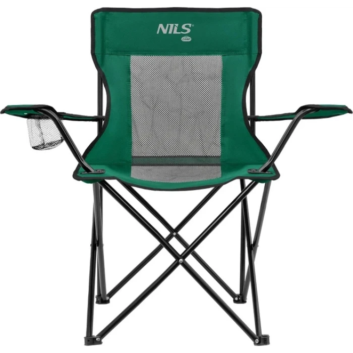 Кресло для кемпинга NILS CAMP NC3302, темно-зеленое