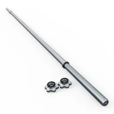 Гриф для штанги прямой 180 см + зажимы K-SPORT