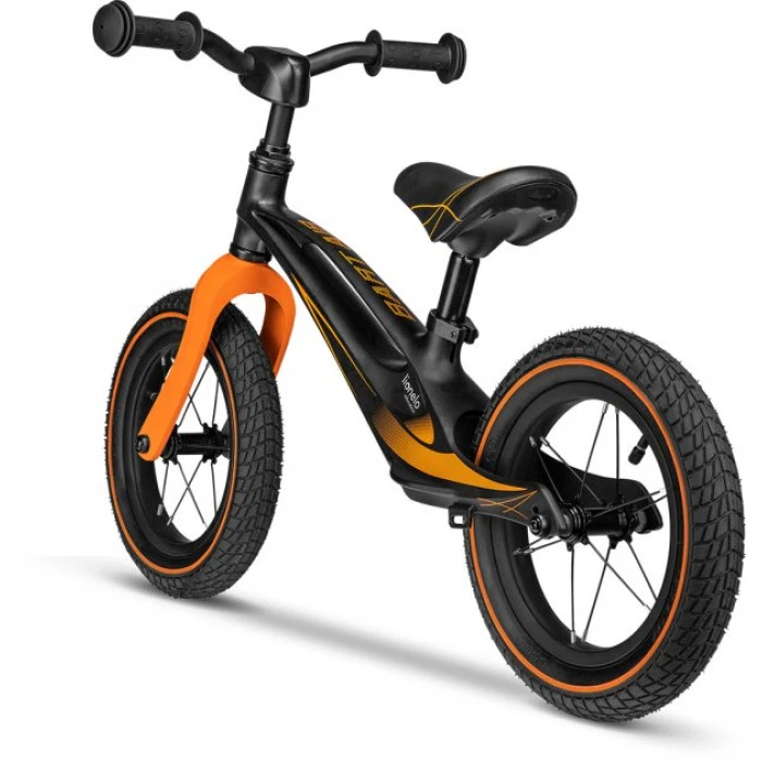 Біговел Lionelo Bart Air Sporty Black - помаранчево-чорний