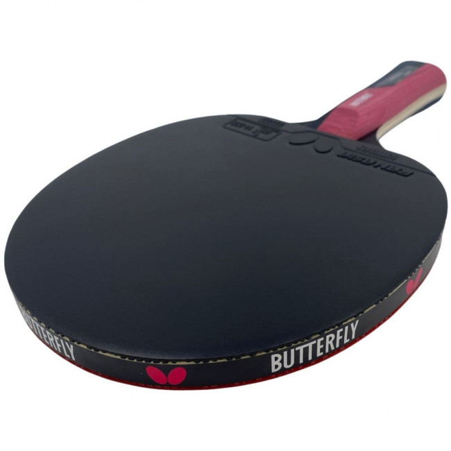 Ракетка для настольного тенниса BUTTERFLY Timo Boll Ruby, черно-красная.