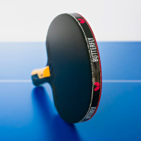 Ракетка для настільного тенісу BUTTERFLY Timo Boll Carbon, чорно-червона