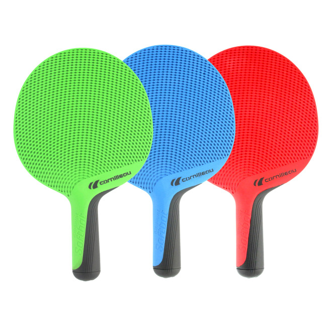 Ракетка для настольного тенниса Cornilleau SOFTBAT OUTDOOR, голубая
