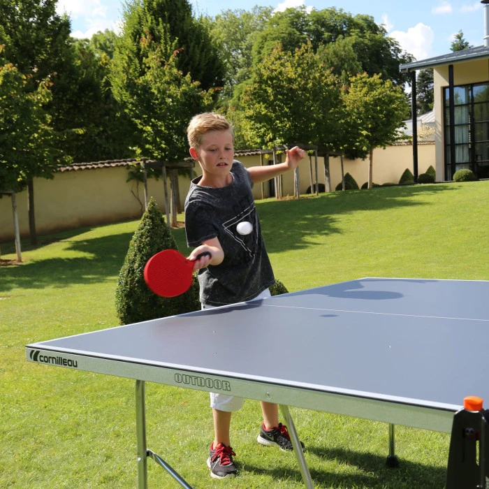 Ракетка для настольного тенниса Cornilleau SOFTBAT OUTDOOR, голубая