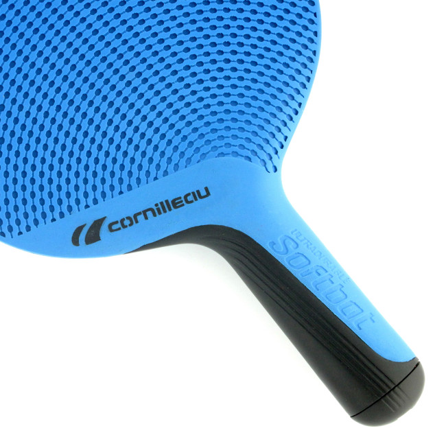 Ракетка для настольного тенниса Cornilleau SOFTBAT OUTDOOR, голубая