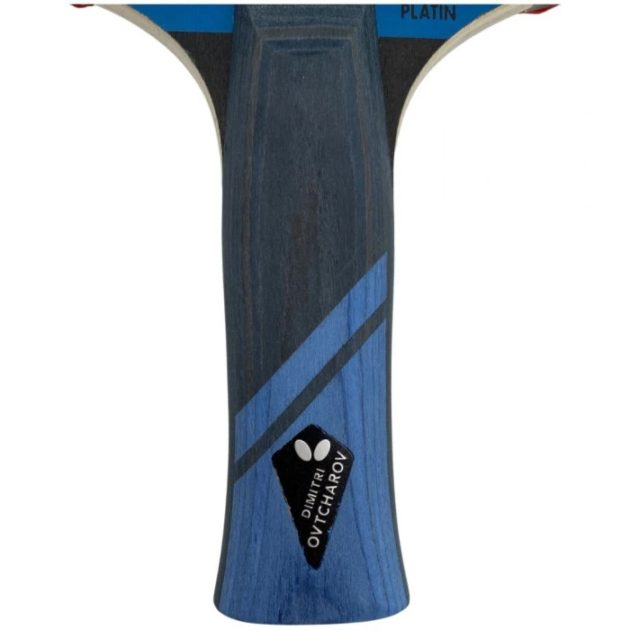 Ракетка для настільного тенісу BUTTERFLY Dimitrij Ovtcharov Platin, чорно-червона