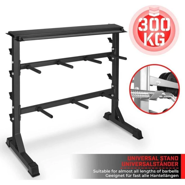 Стойка для гантелей Physionics, диаметр 25 мм, грузоподъемность 300 кг.