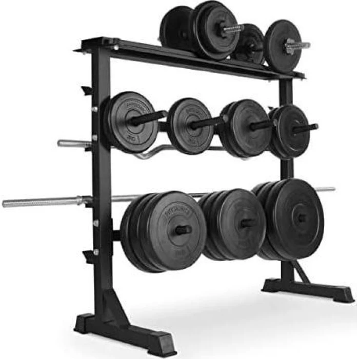 Стойка для гантелей Physionics, диаметр 25 мм, грузоподъемность 300 кг.