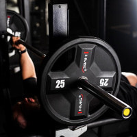 Диск олімпійський HMS TPC25 25 кг