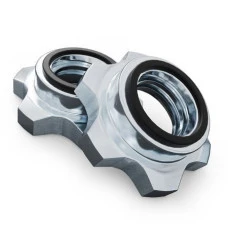 Гриф для штанги прямой 180 см + зажимы K-SPORT