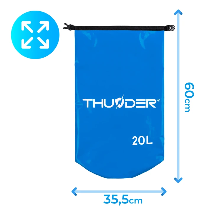 Гермомішок THUNDER 20 л синій