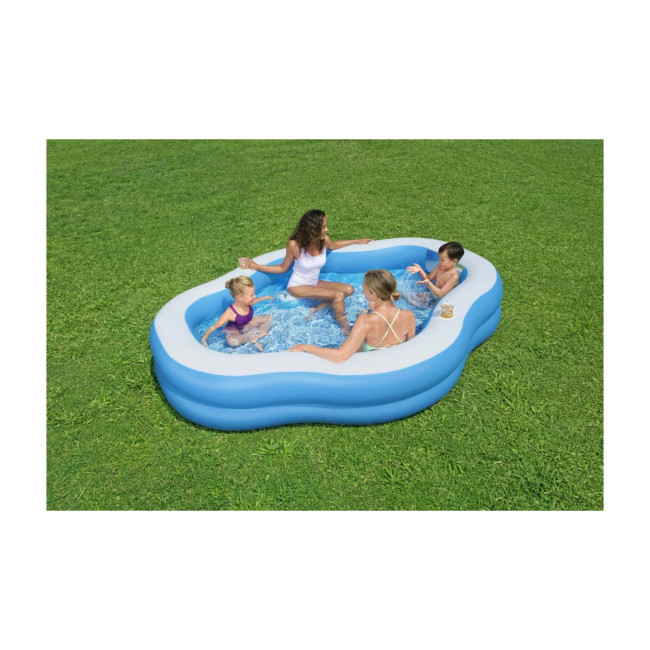 Бассейн надувной детский Bestway 54409 270x198x51 см