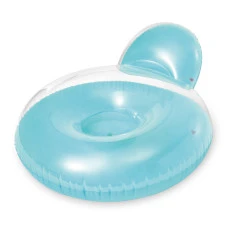 Крісло надувне для плавання INTEX 58889 блакитне, 137 x 122 см