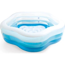 Басейн надувний дитячий Intex 56495 185x180х53 см синій