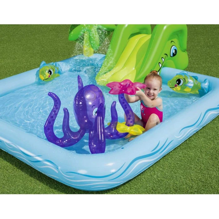 Надувная игровая площадка Аквариум Bestway 53052 239x206x86 см