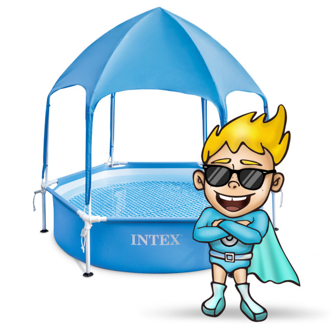 Бассейн каркасный детский INTEX 28209 183x38 см