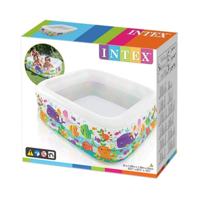 Басейн надувний дитячий Swim Centers INTEX 57471 159x159x50 см