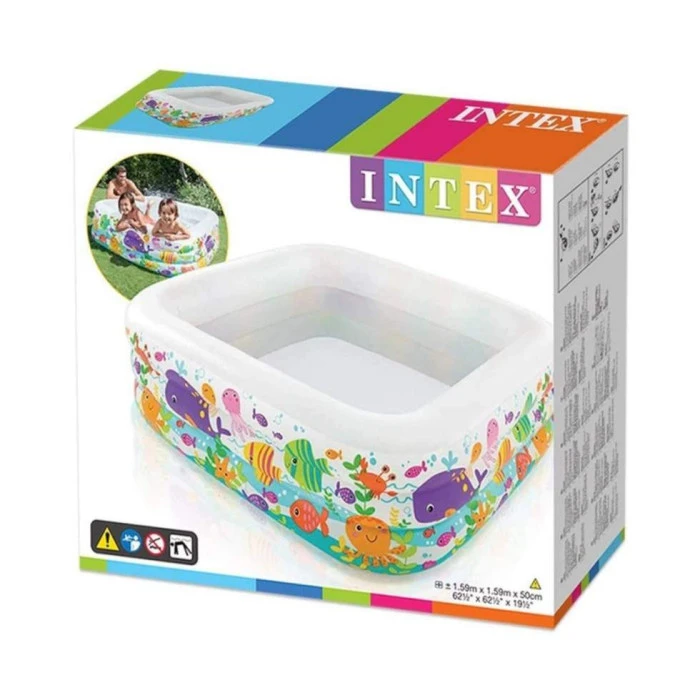 Басейн надувний дитячий Swim Centers INTEX 57471 159x159x50 см