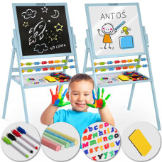 Мелкая доска магнитная поворотная Ricokids синяя
