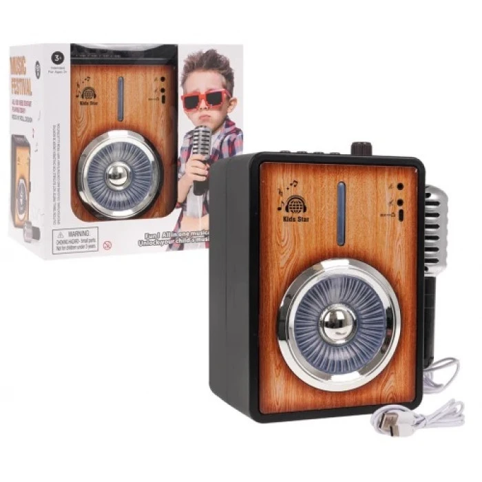 Детская акустическая система с функцией Bluetooth + микрофон ZMU.HK-9188