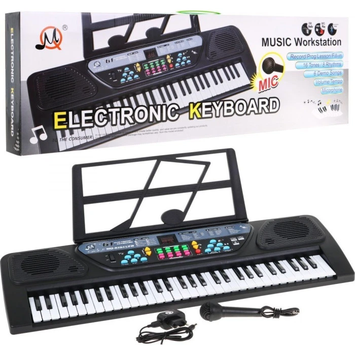 Дитячий синтезатор 5+ Мікрофон + Запис