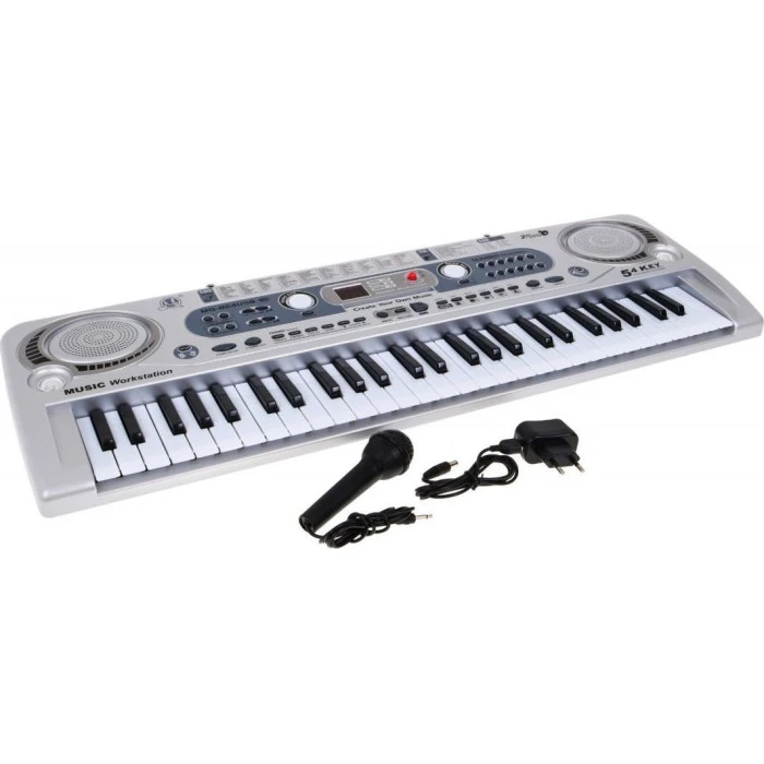 Детский синтезатор 5+ Микрофон + USB-запись