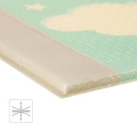 Детский раскладной коврик ZOO 195x180CM NILS FUN MD04