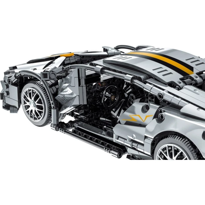 Детский конструктор спортивной машинки 1356 эл.