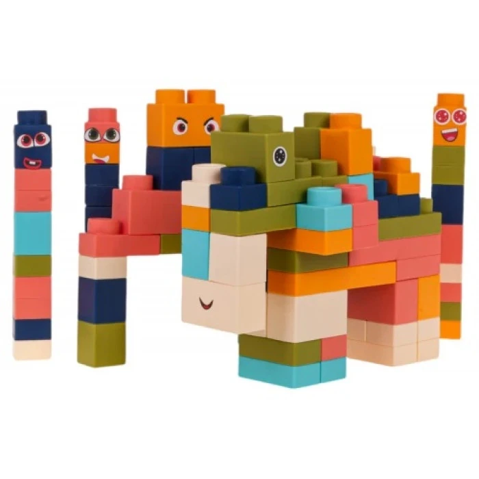 Детский мягкий конструктор 100 эл. ZKL.HC-029C-14