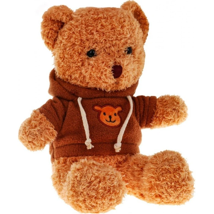 Мягкая игрушка мишка в свитшоте для детей 3+