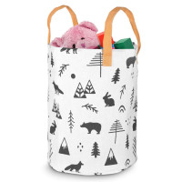 Корзина для игрушек Nukido белая