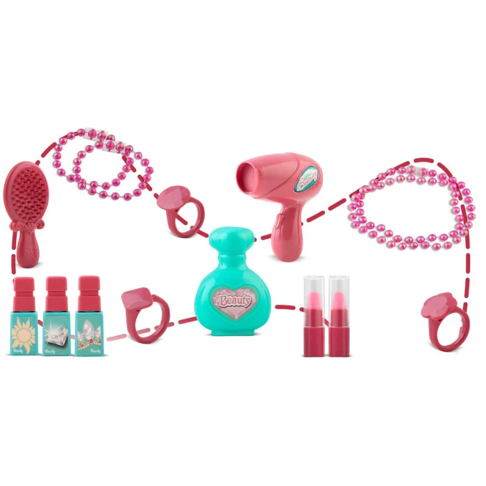 Детский туалетный столик 3в1 Xiong Cheng с аксессуарами