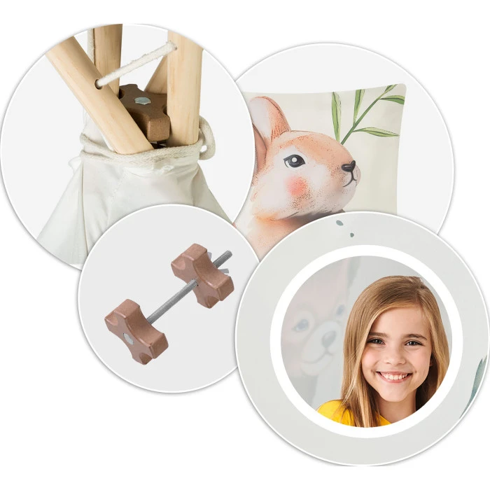 Вигвам детский Nukido бежевый