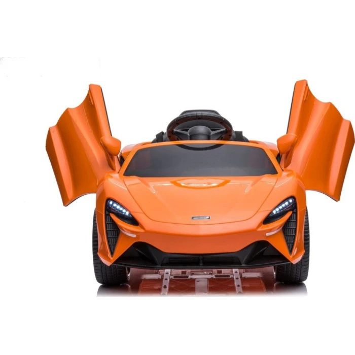 Детская аккумуляторная машинка Детский McLaren Artura Оранжевая