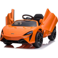 Дитяча акумуляторна машинка Дитячий McLaren Artura Помаранчева