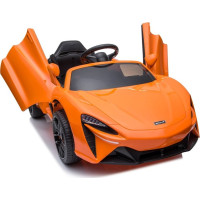 Дитяча акумуляторна машинка Дитячий McLaren Artura Помаранчева