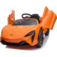 Дитяча акумуляторна машинка Дитячий McLaren Artura Помаранчева