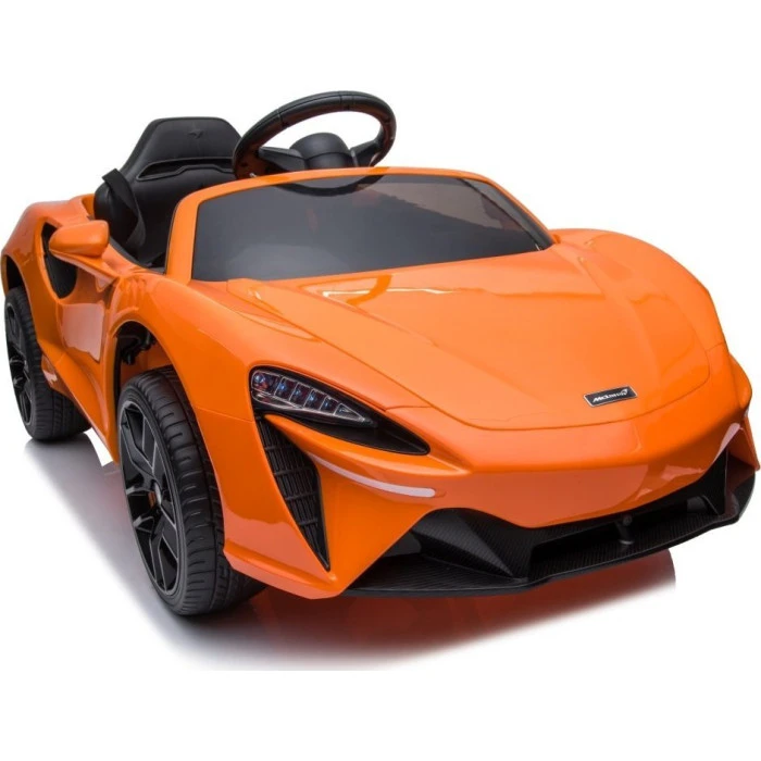 Детская аккумуляторная машинка Детский McLaren Artura Оранжевая