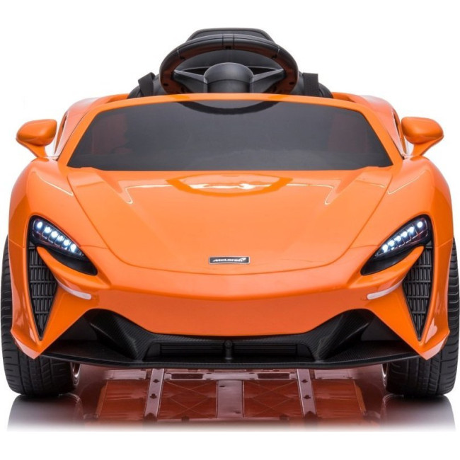 Дитяча акумуляторна машинка Дитячий McLaren Artura Помаранчева