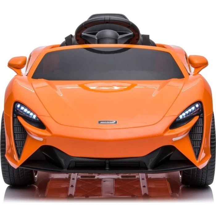 Детская аккумуляторная машинка Детский McLaren Artura Оранжевая