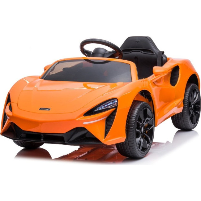 Дитяча акумуляторна машинка Дитячий McLaren Artura Помаранчева