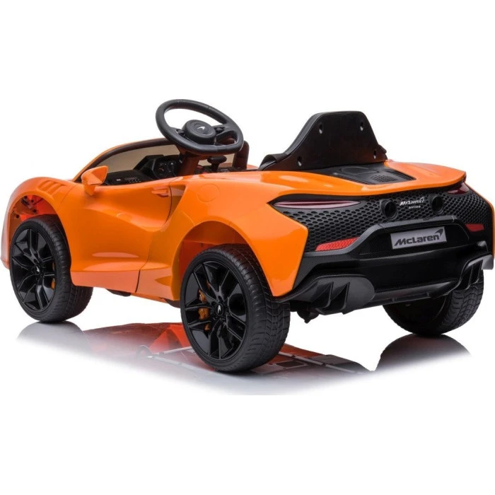 Детская аккумуляторная машинка Детский McLaren Artura Оранжевая