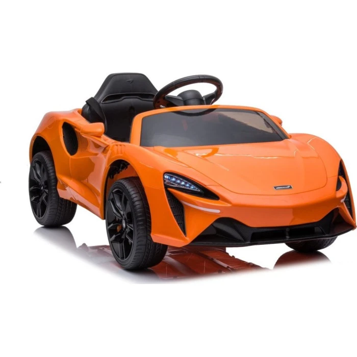 Детская аккумуляторная машинка Детский McLaren Artura Оранжевая