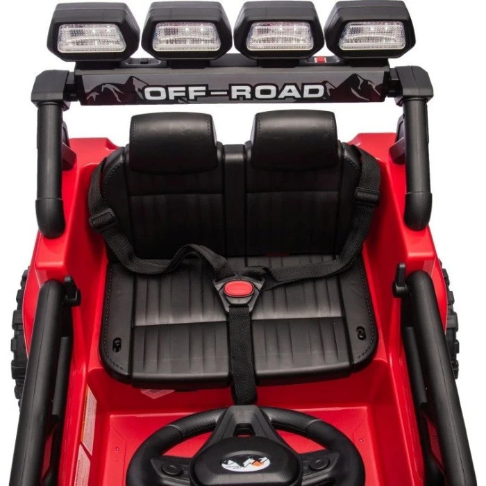 Дитячий акумуляторний позашляховик CLIMBER Червоний